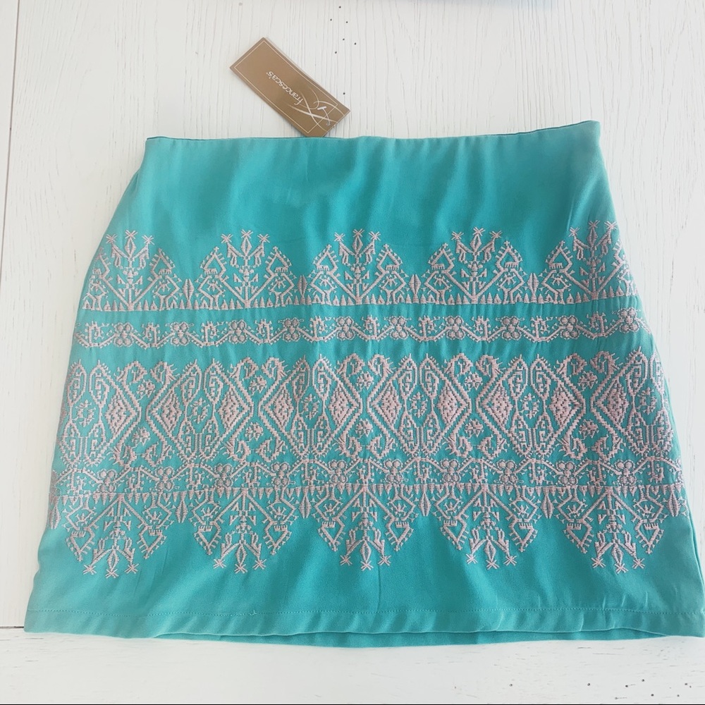 NWT- Size Small Mint Green Skirt -Francescas